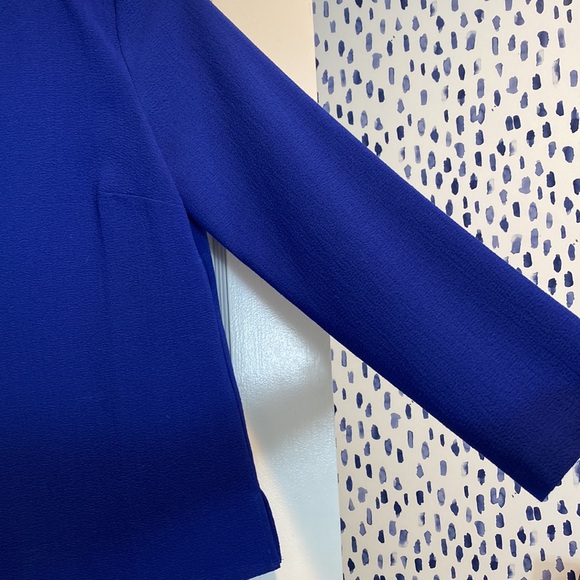 JCREW Royal Blue Blouse - Picture 3 of 3